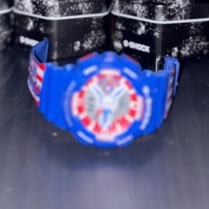 G-Shock Dynamic Blue and Red Watch